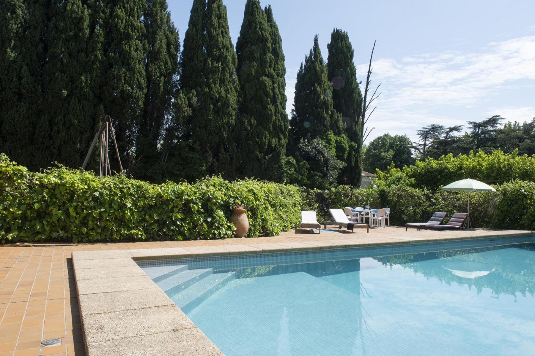 La Villa Plaisance - Maison Et Chambres D Hotes A Proximite De Chateaneuf-Du-Pape Bédarrides Esterno foto